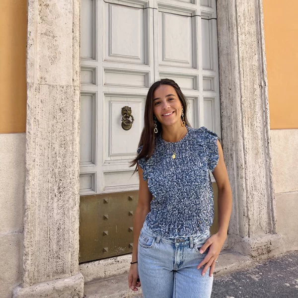 BLUSA WATTS AZUL