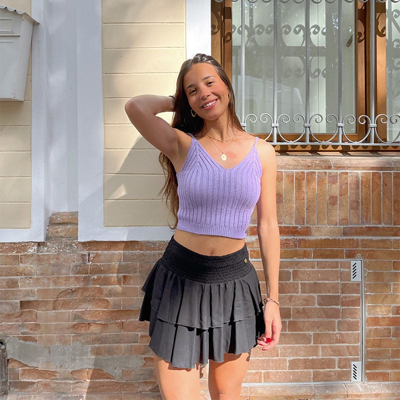 falda pantalon corta