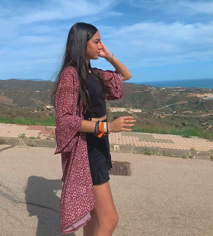 KIMONO BURDEOS