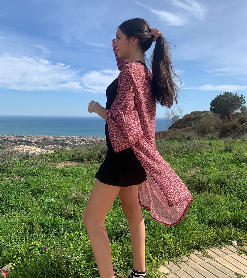 KIMONO BURDEOS - Imagen 4
