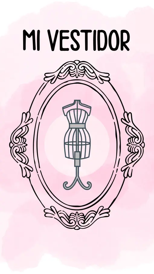 logo de la tienda mivestidor en ceuta